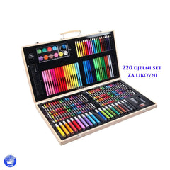 180 DJELNI SET ZA LIKOVNI 180 DJELNI SET ZA LIKOVNI