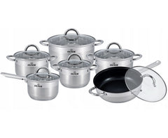 VRHUNSKI INOX 18/10 ZILNER SET LONACA 12 DJELNI