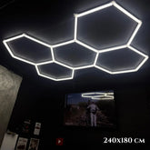 Stropni LED Hexagon 240×180 cm Outlet Prodaja