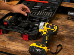 HAMMER TOOLS - Udarni odvijač 48V, 2x baterije + 25-dijelni set