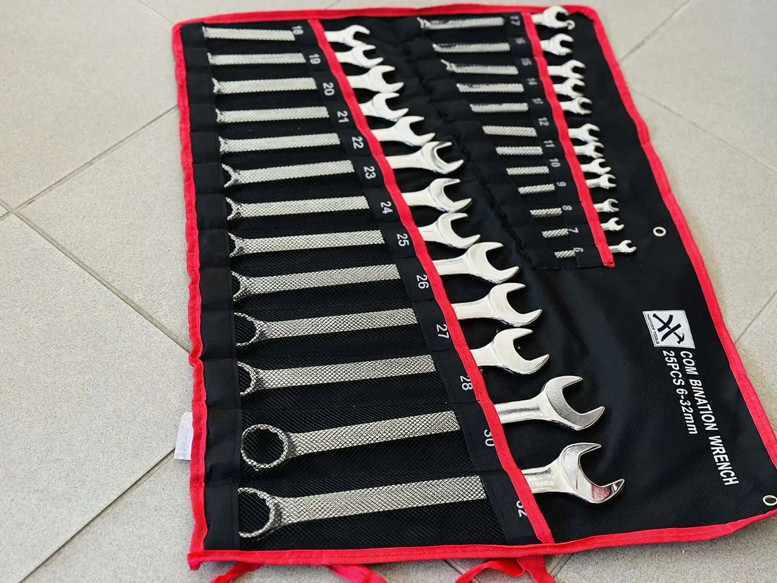 25 djelni set okasto-viljuskastih kljueva OD 6mm-32mm HAMMER TOOLS Top Proizvodi