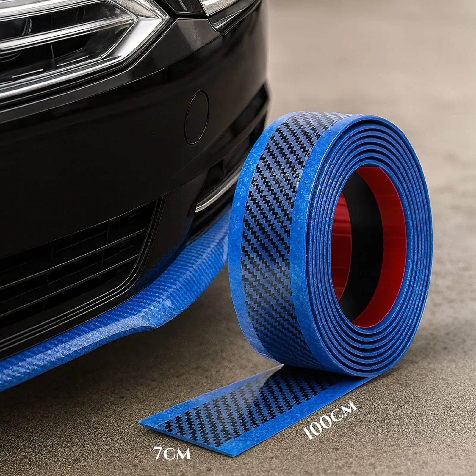 Carbon 5D zaštitna traka za automobil (100cm x 7cm) Outlet Prodaja