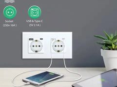 Dual zidna utičnica (USB + C) Outlet Prodaja