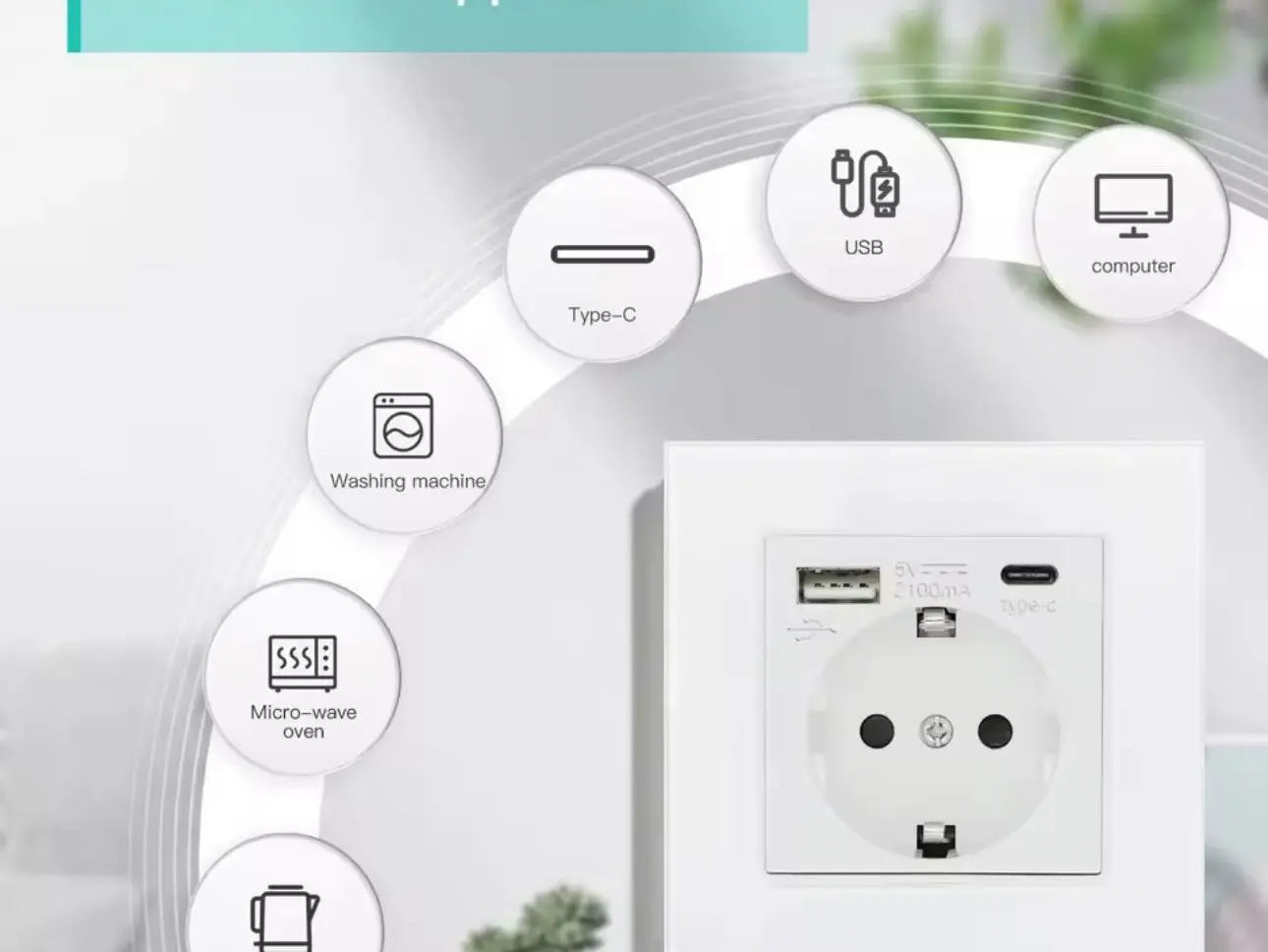 Dual zidna utičnica (USB + C) Outlet Prodaja