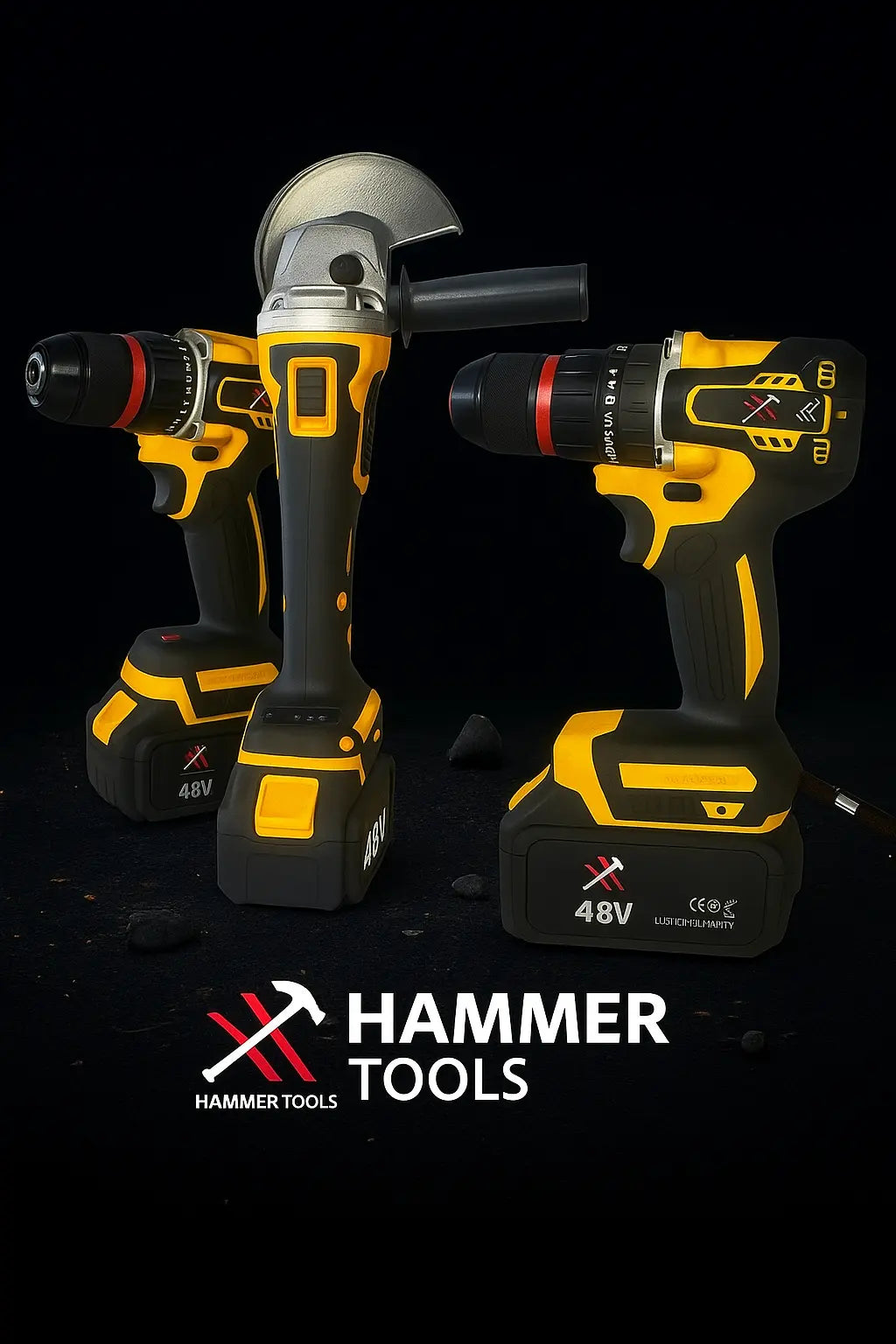 HAMMER TOOLS 4u1 Set - 4x48V 5Ah Li-Ion Outlet Prodaja