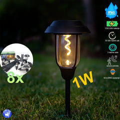 LED solarna vrtna lampa n265 8 komada Outlet Prodaja