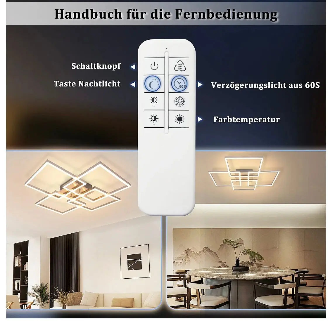 LED stropna rasvjeta - 60W (60×60 cm) Outlet Prodaja