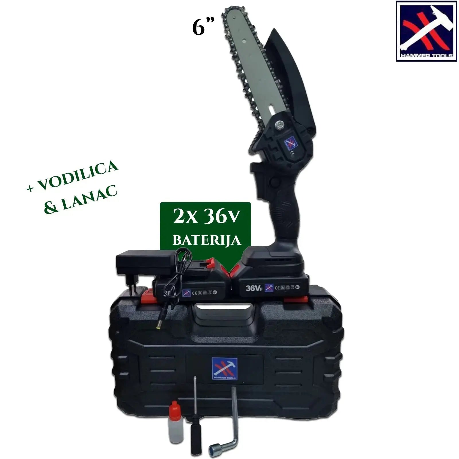 MINI AKU PILA 6 INCH X2 BATERIJA HAMMER TOOLS (Copy) MINI AKU PILA 6 INCH X2 BATERIJA HAMMER TOOLS