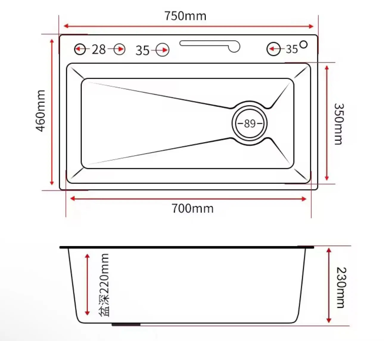 Premium kuhinjski sudoper 5u1 Outlet Prodaja