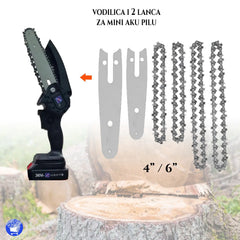 SET VODILICA I X2 LANCA 4 INCH i 6 INCH ZA AKU PILU Top Proizvodi